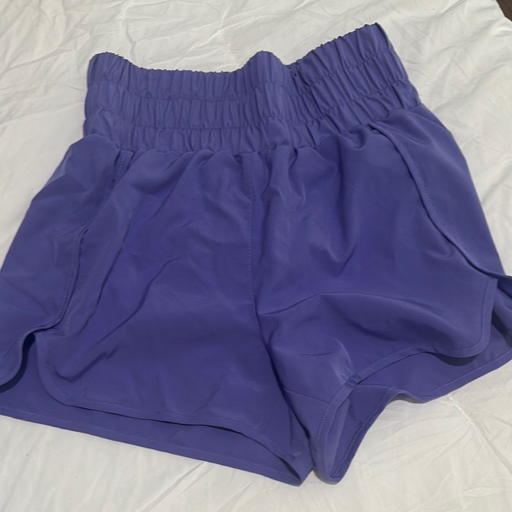 New In  Purple Shorts